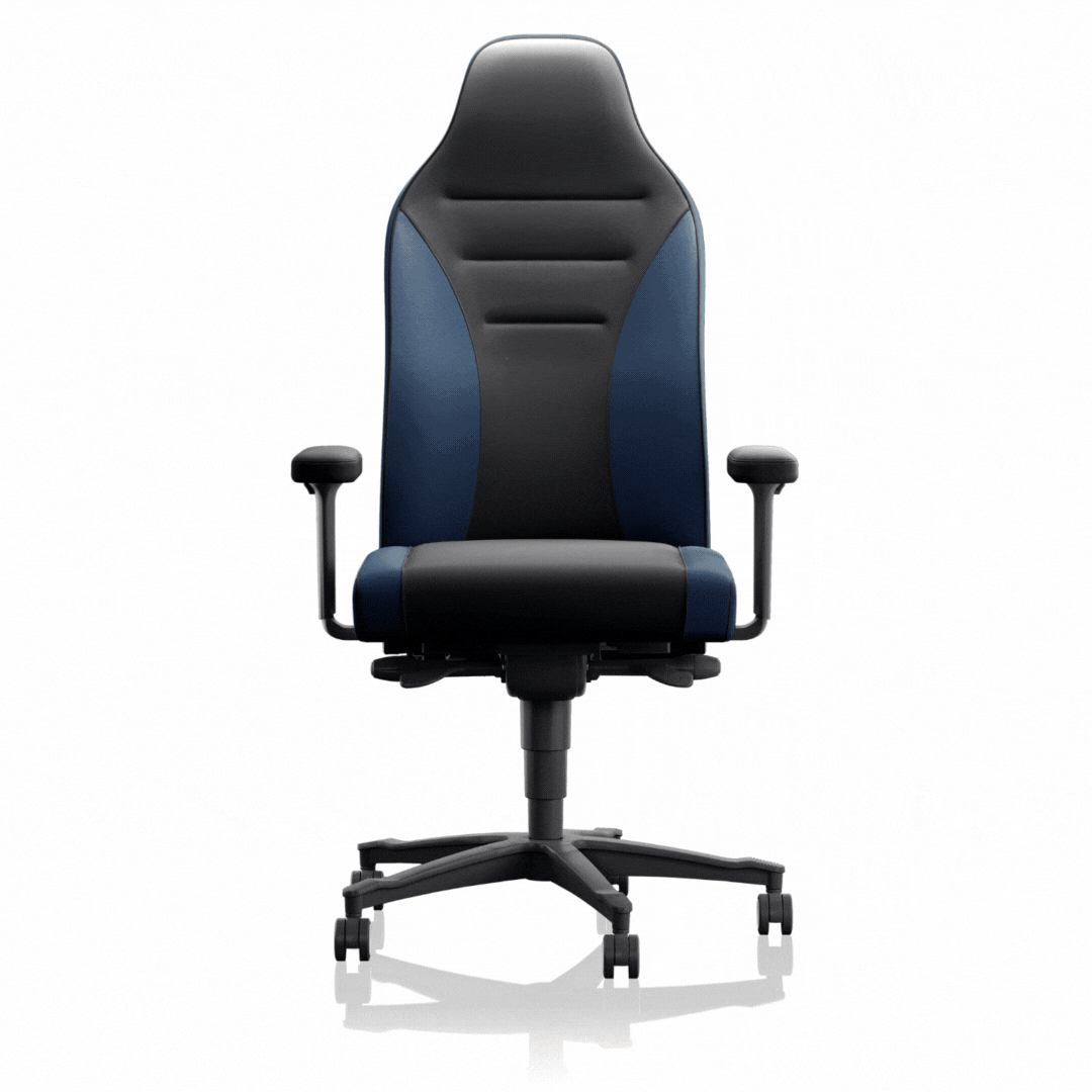 gestalte deinen Gaming Stuhl nach deinen Wünschen, wähle Größe, Farbe. Material und weitere Optionen.