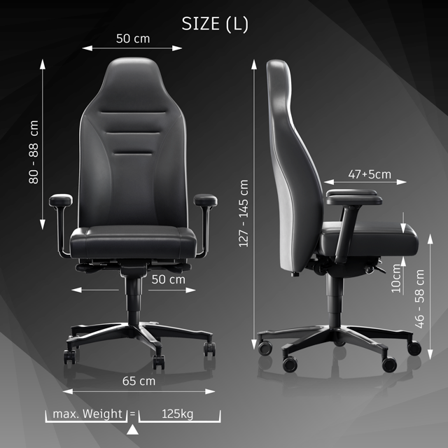 Gaming Stuhl Kunstleder