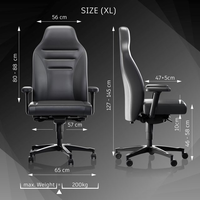 Gaming Stuhl Kunstleder