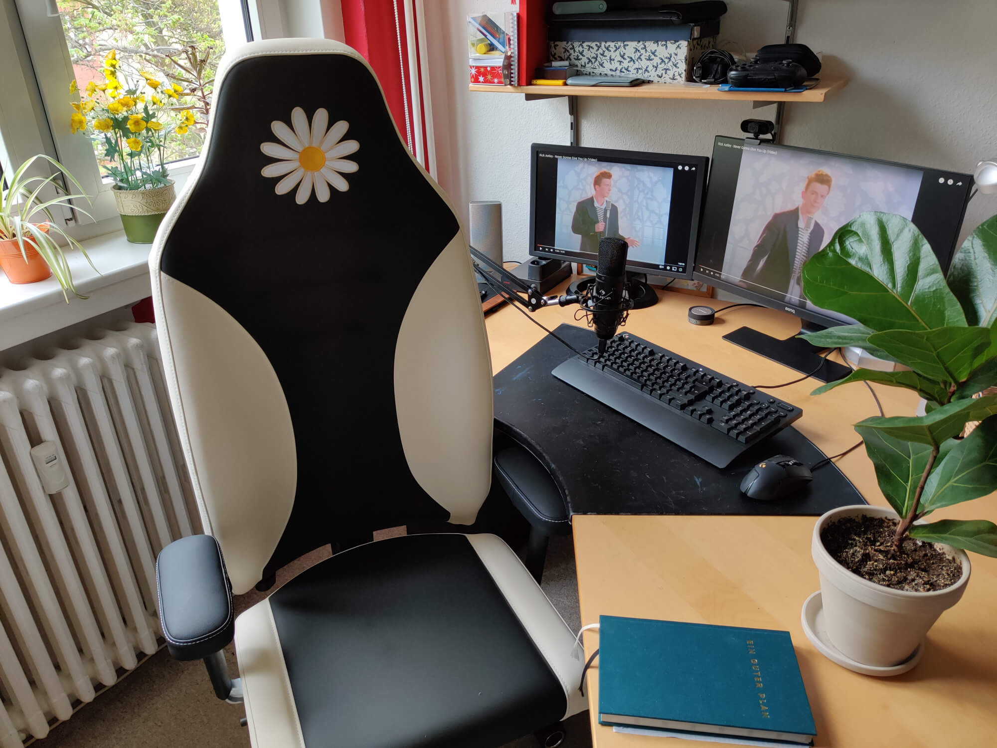 gaming stuhl schwarz weiß Gamechanger